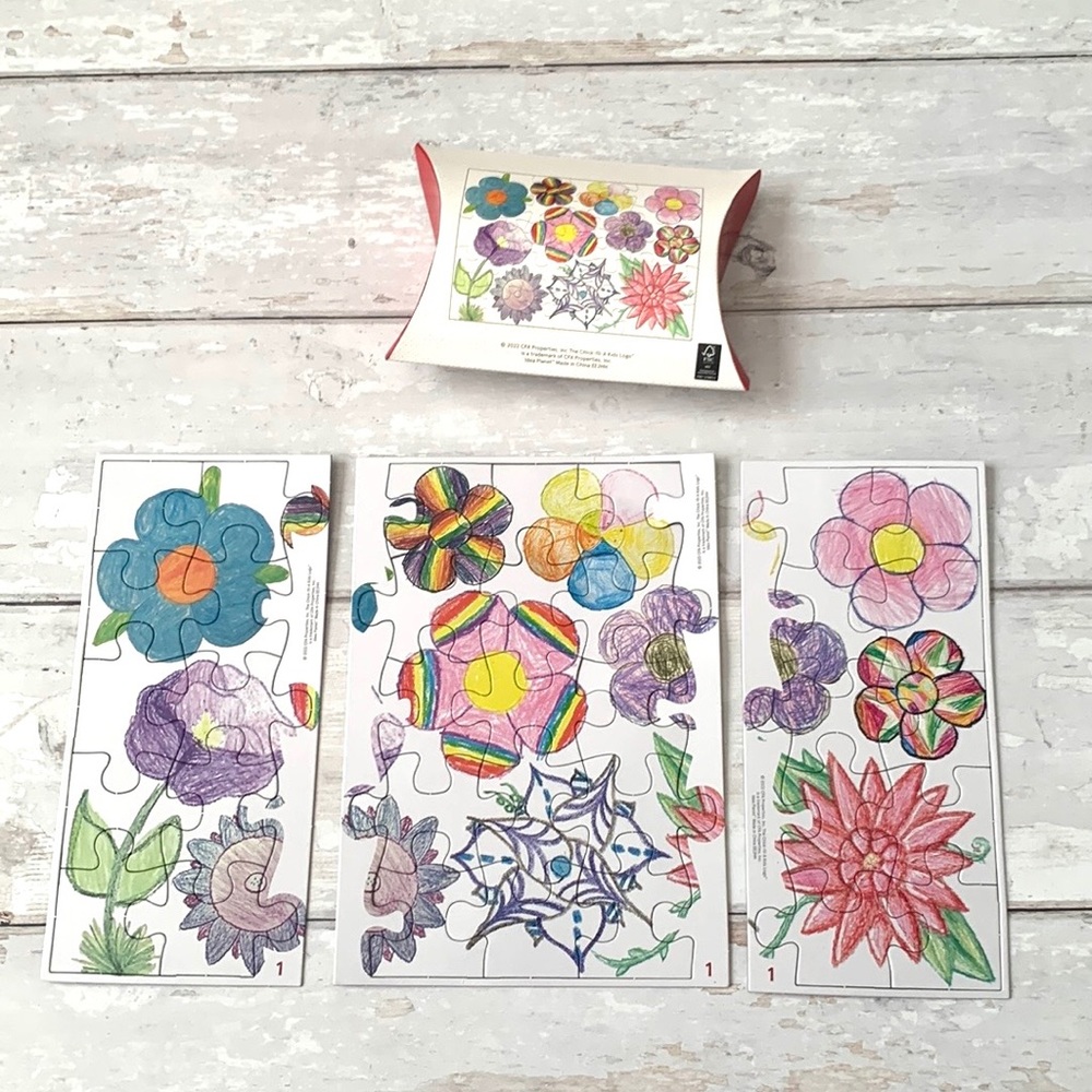 Girls 35pc Flower Spring Puzzle Children’s Kids Games & Toys Arts Crafts